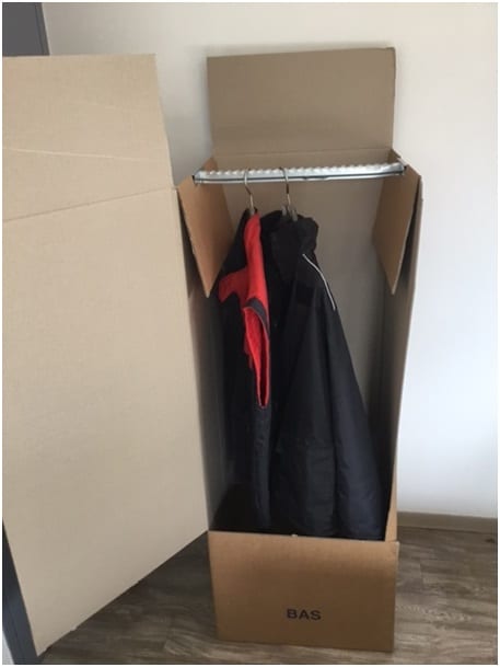 penderie-carton pour déménagement Toulouse